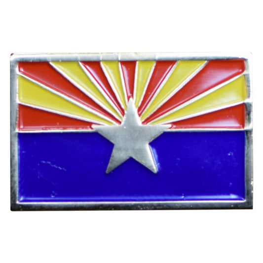 ARIZONA flag hat pin - 0475-1104NC