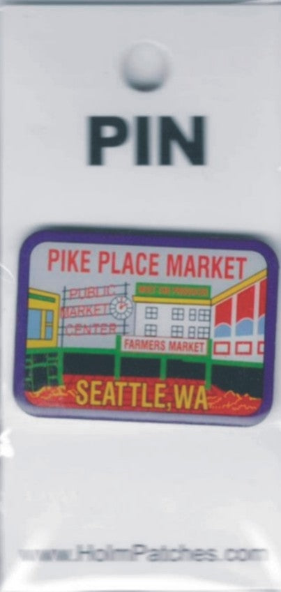 PIKE PLACE MARKET hat pin
