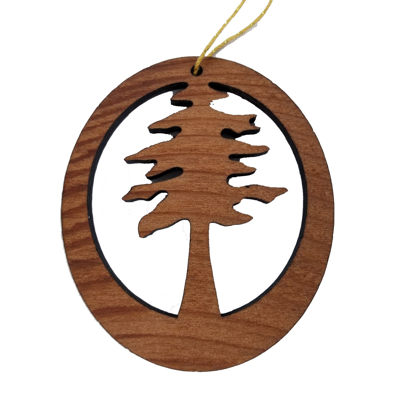 Sequoia National Park Cutout Big Tree Ornament Handmade in USA Souvenir Travel Gift - 1066SEQ