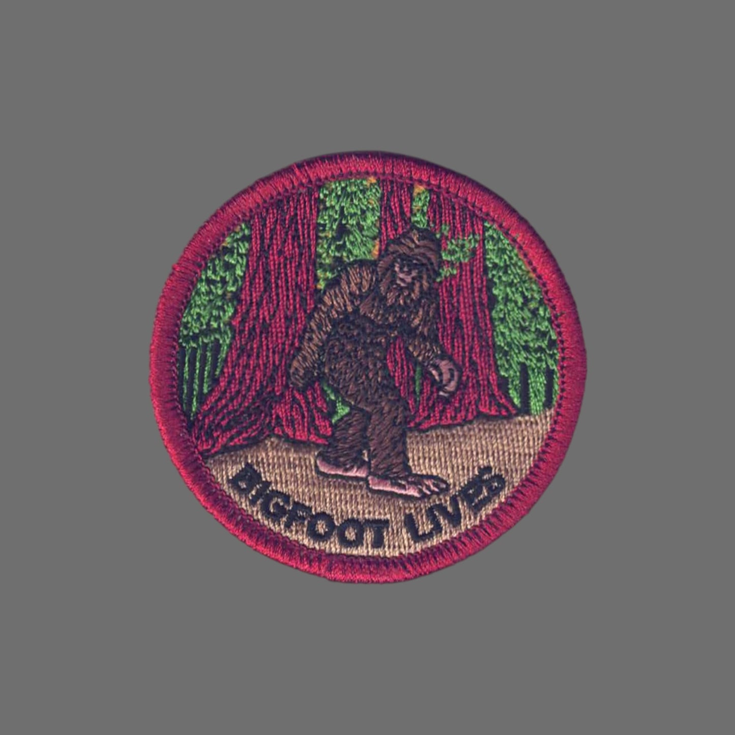 BIGFOOT LIVES Souvenir Patch 2.5 Inch - 1218/2.5
