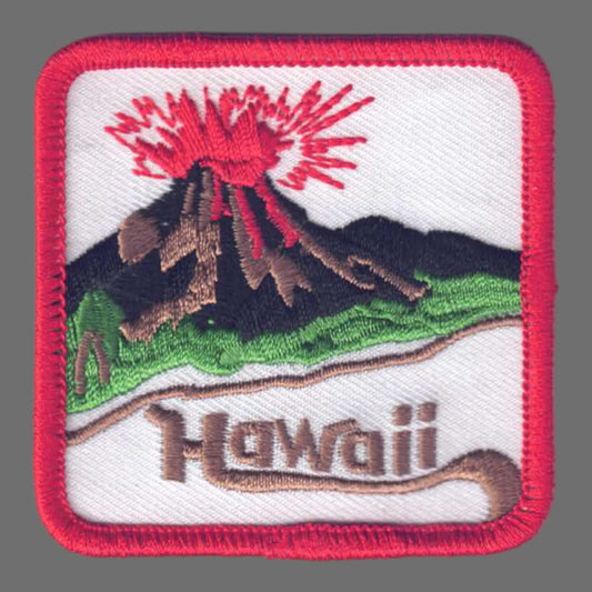 Hawaii Volcano Souvenir Patch - 1559