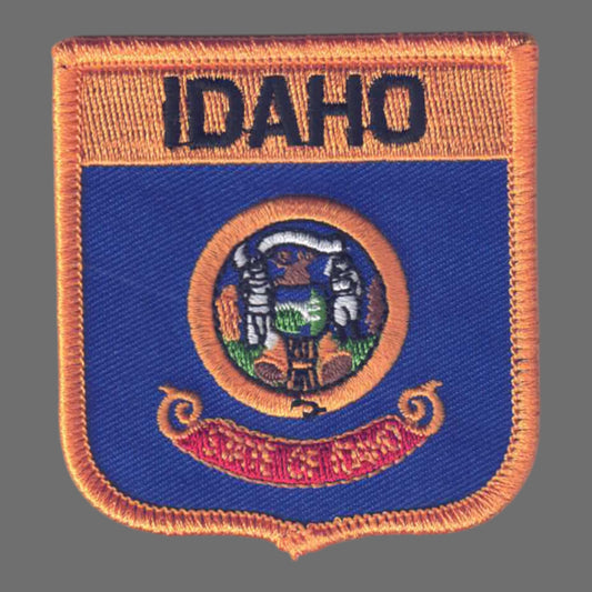 IDAHO Med Flag Shield Souvenir Patch - 1605