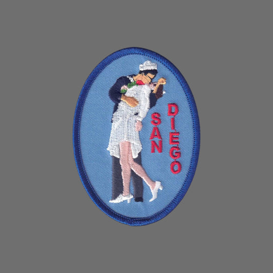 SAN DIEGO Sailor Nurse Kissing Patch - 4722