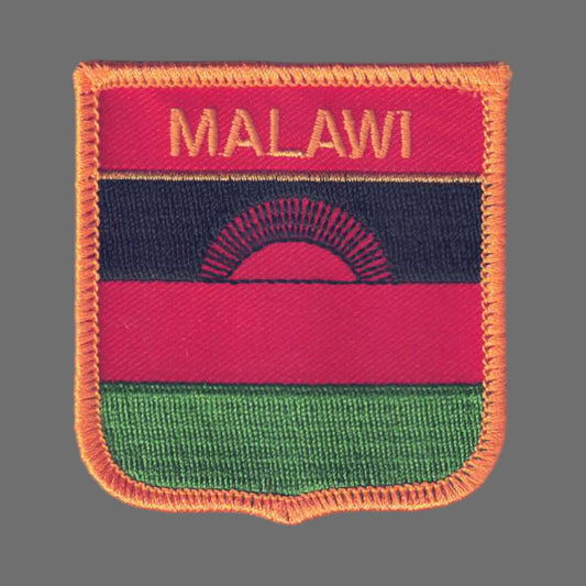 MALAWI Flag Shield Patch - 6716