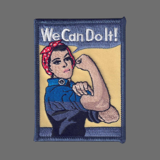 We Can Do It! Rosie the Riveter Patch LG - 6841