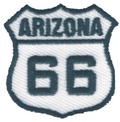 ARIZONA 66 souvenir embroidered patch
