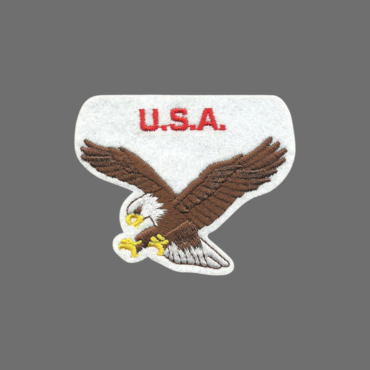 USA Eagle Souvenir Embroidered Patch Iron On - 10636