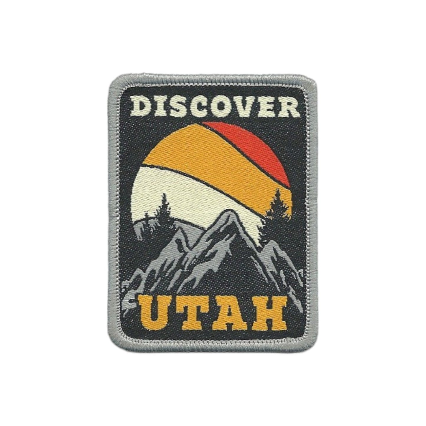 Utah Patch – Discover Utah - Iron On Travel Patch – Souvenir Patch – Embellishment Applique – 1.8"
