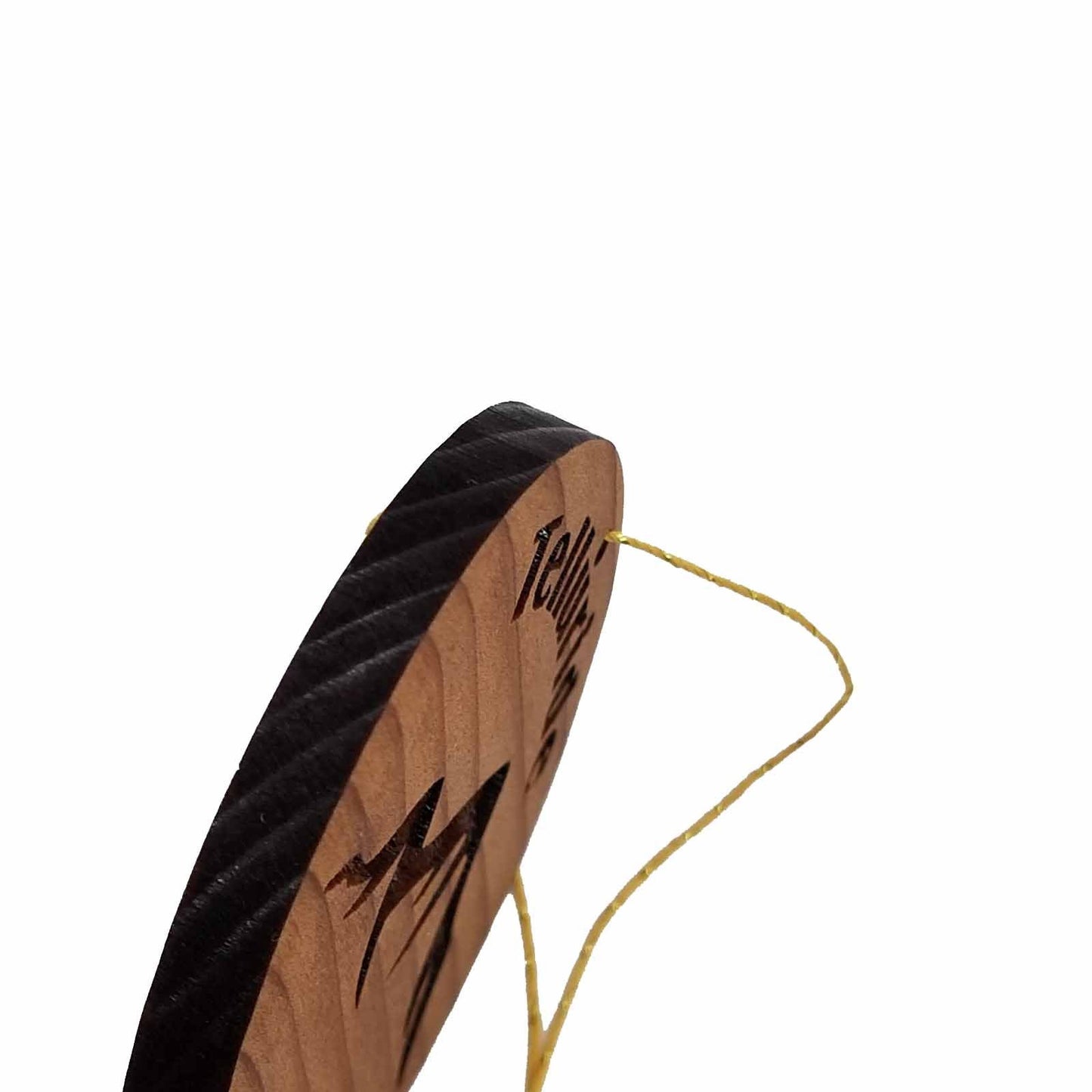 Yosemite National Park Ornament - 4 Wheeling SUV Mountains Trees - Handmade Wood Colorado Souvenir Christmas Ornament Travel Gift - 15783