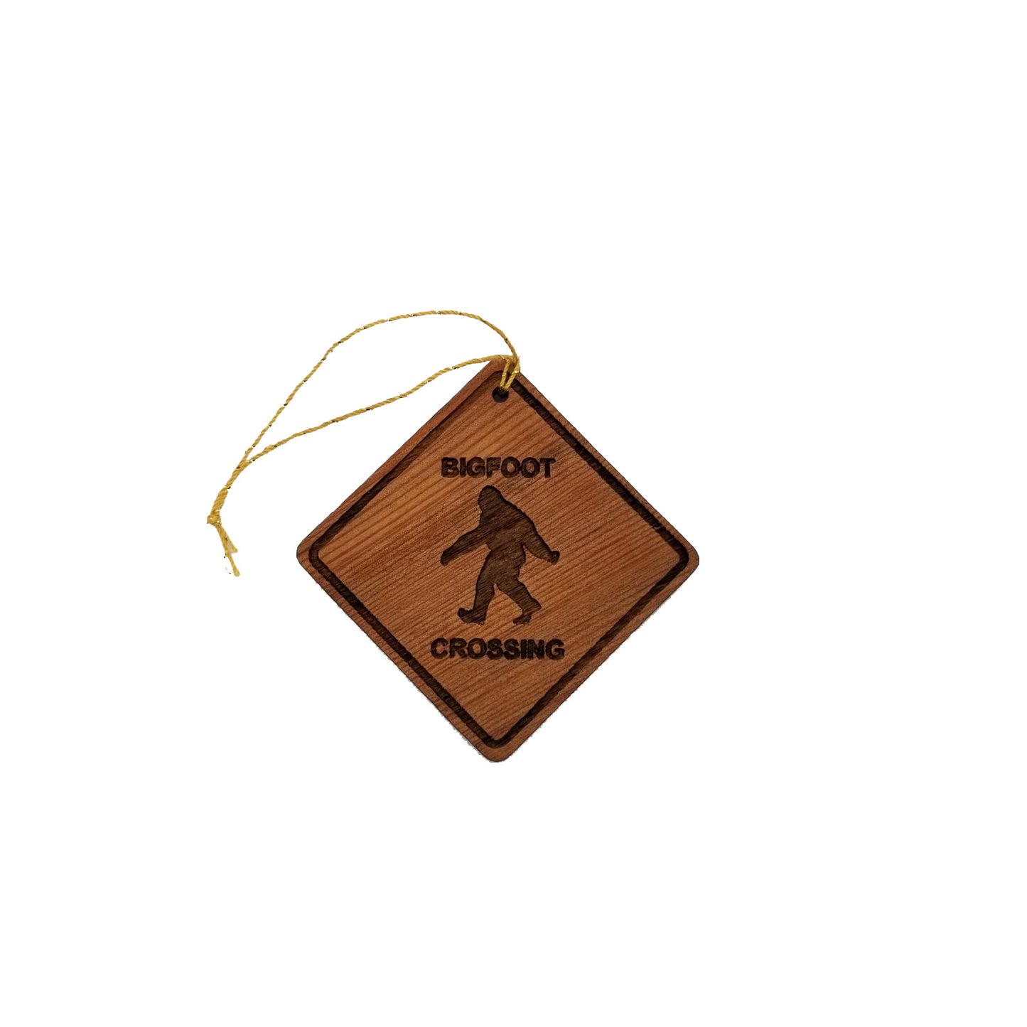 Bigfoot Ornament - Bigfoot Crossing - PNW - 15019