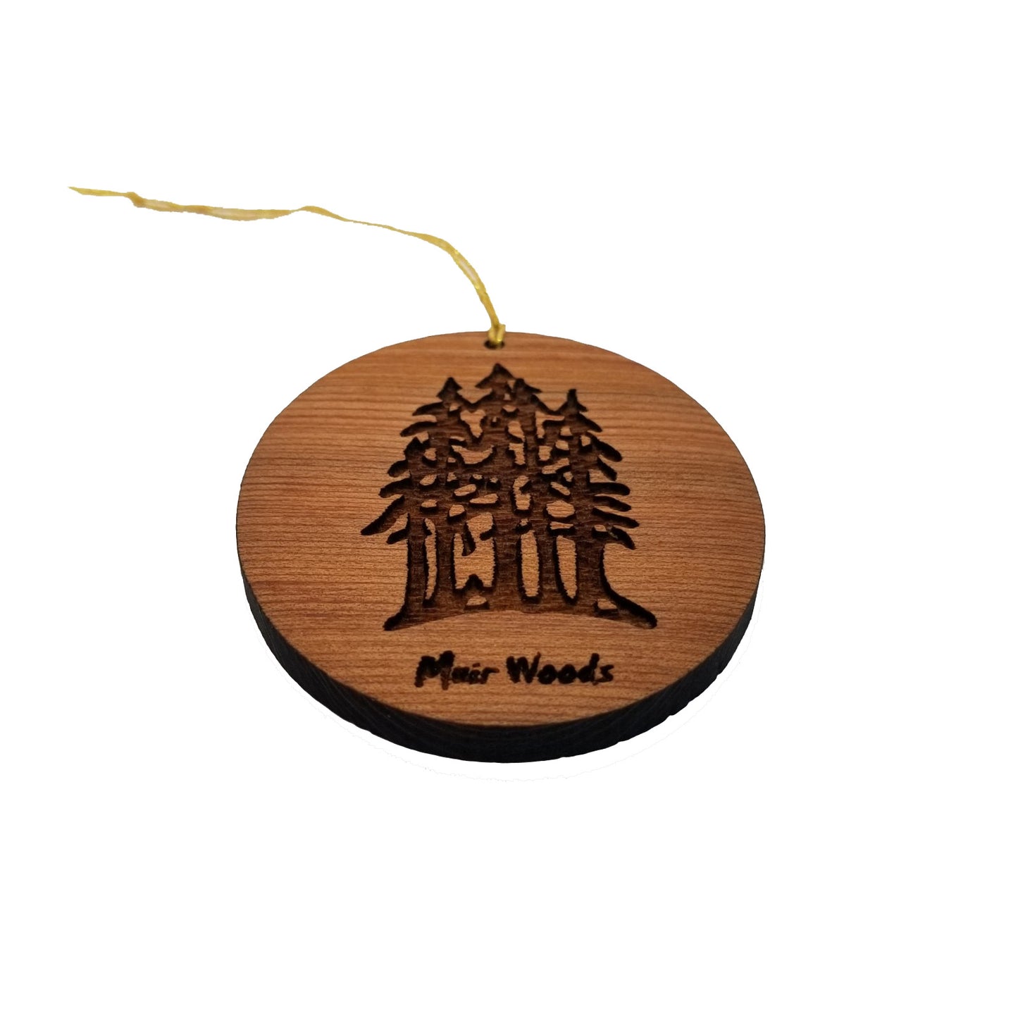 Muir Woods Ornament - National Park Souvenir - Christmas Ornament - Handmade - 15028