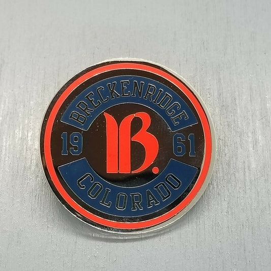 Colorado Pin - Breckenridge Colorado Souvenir Hat Pin Lapel Ski Resort Travel Pin Breck CO