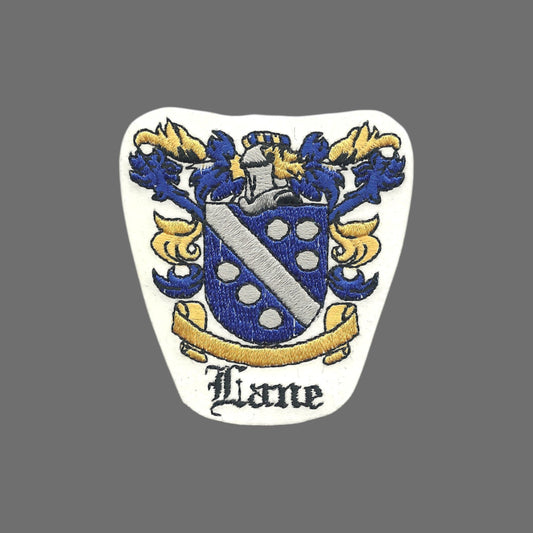 Lane Coat of Arms or Family Crest Patch - 0-0422