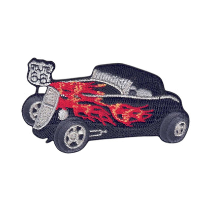 1933 Ford Hi-Boy Roadster Route 66 Souvenir Patch - 0066-33