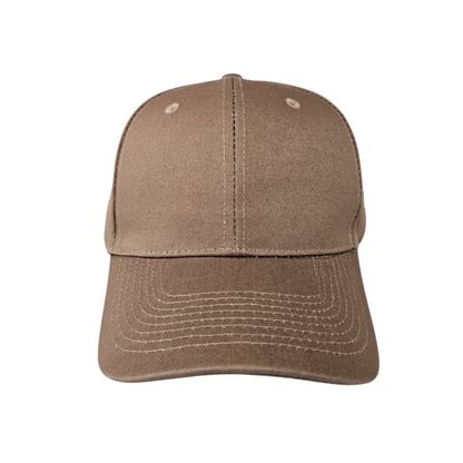 Brown Basic Baseball Cap or Hat- 0124-17