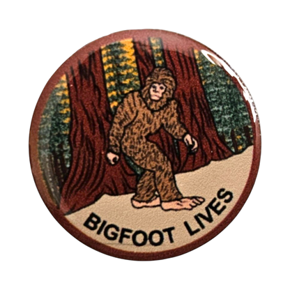 BIGFOOT LIVES Hat Pin Carded - 0475-1218