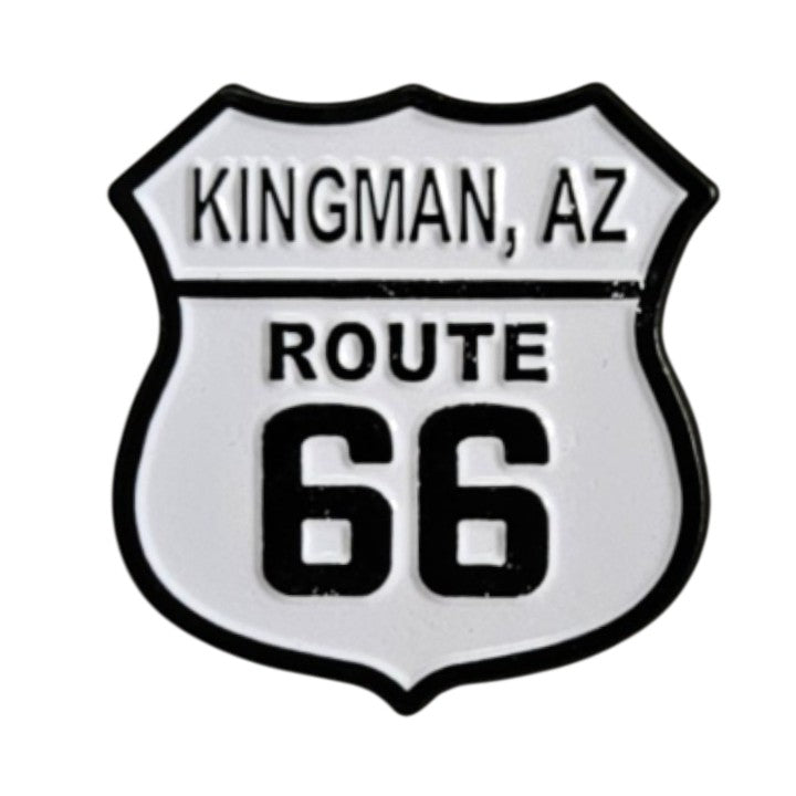 KINGMAN, AZ ROUTE 66 hat pin Carded- 0475--66KINGMAN, AZ