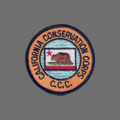 California Conservation Corps Souvenir Patch - 0509-CCC