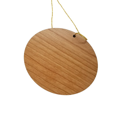 Depoe Bay Ornament - Oregon Handmade Wood Ornament - OR Whale Tail Whale Watching - Christmas Ornament 3 Inch - 15782