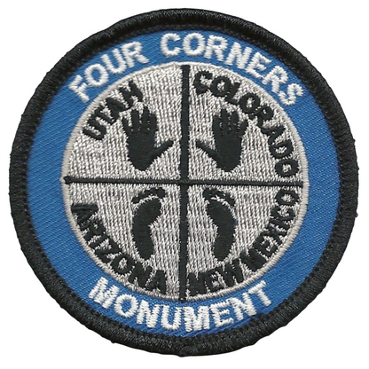 Four Corners Monument Souvenir Patch - 0-0871