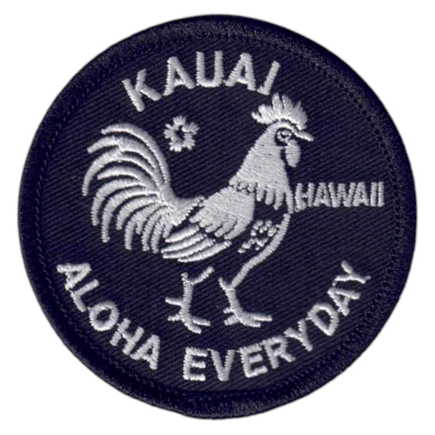Kauai Hawaii Rooster Souvenir Patch - 10622