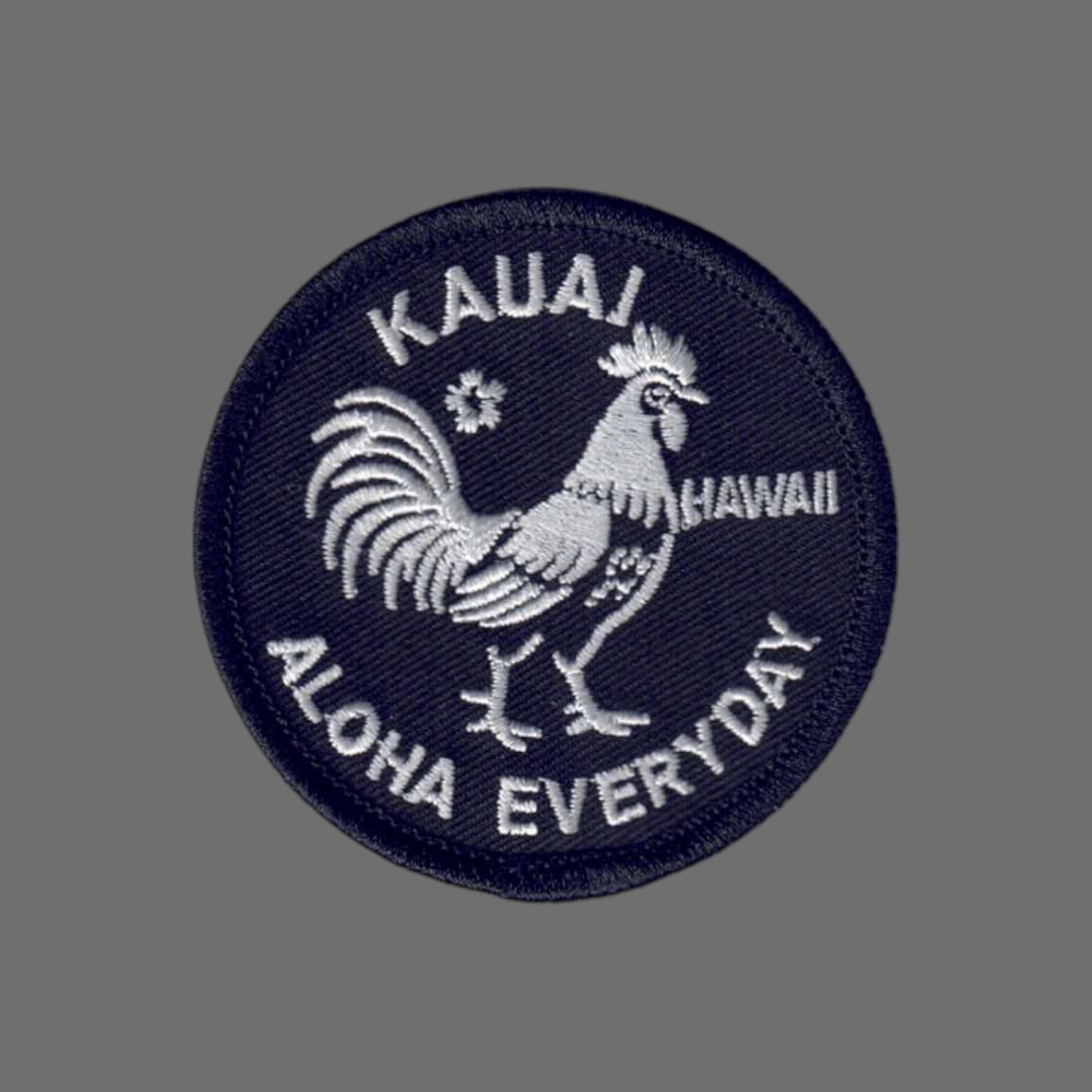 Kauai Hawaii Rooster Souvenir Patch - 10622