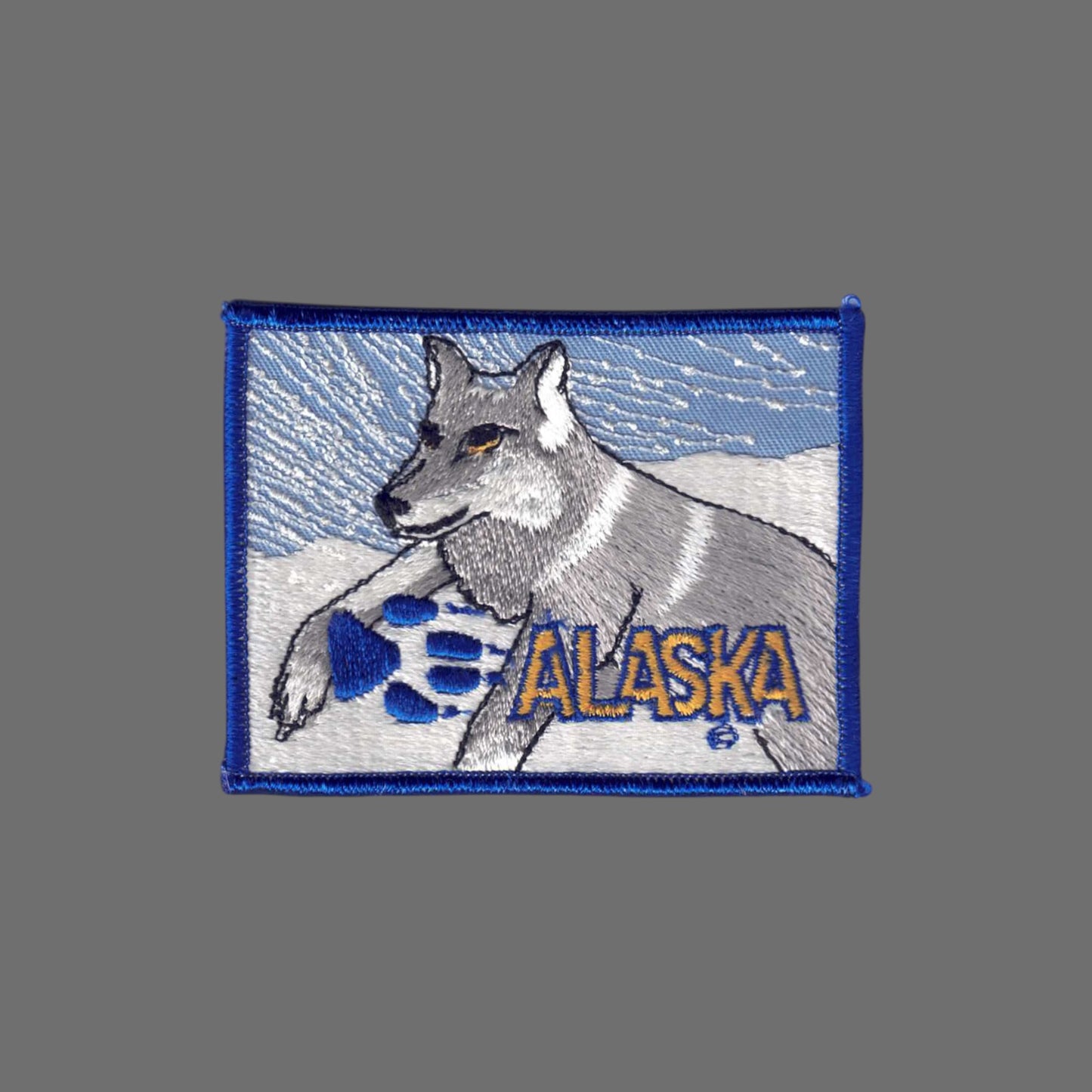 ALASKA Wolf Souvenir Patch - 1067