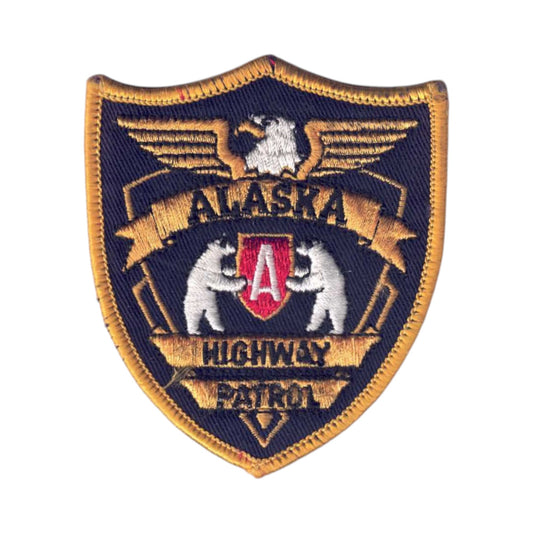 ALASKA Highway Patrol Souvenir Patch - 1090