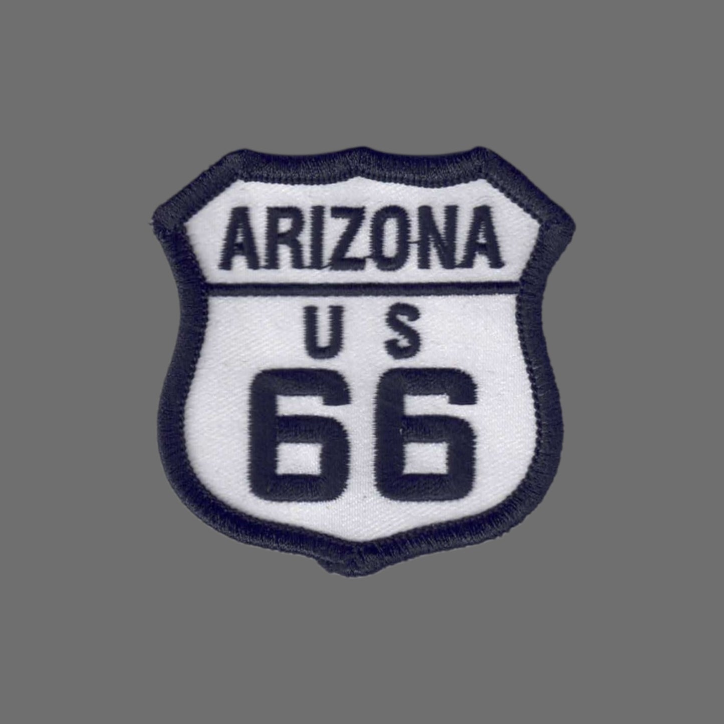 ARIZONA Route 66 on White Souvenir Patch - 1116-39