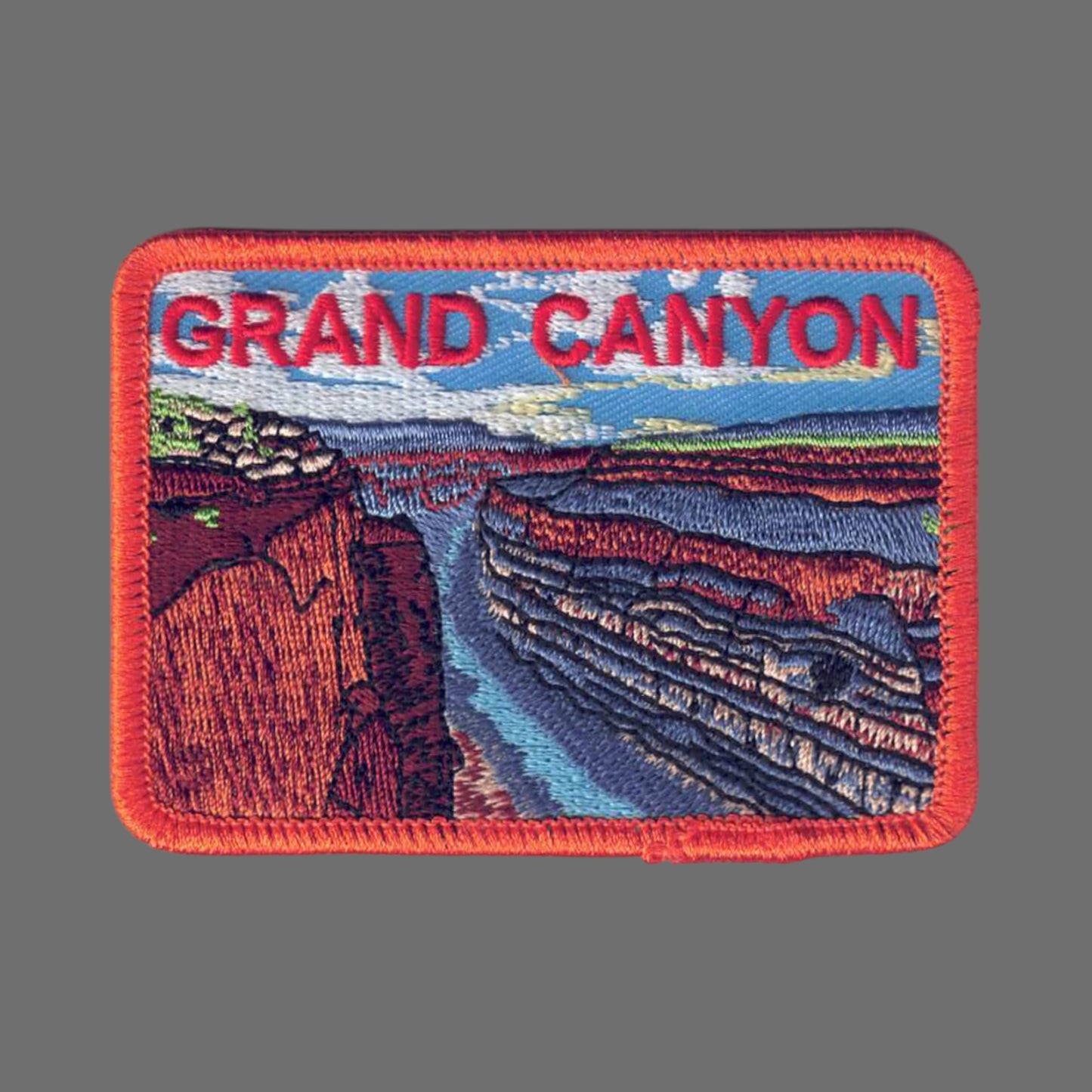 GRAND CANYON Souvenir Patch Rectangle - 1148