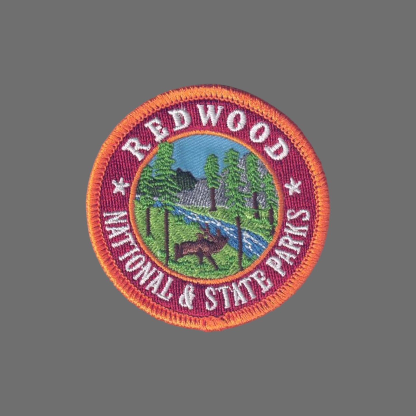 REDWOOD National and State Parks Souvenir Patch - 1217