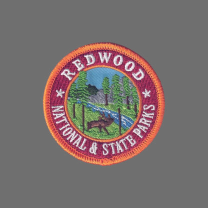 REDWOOD National and State Parks Souvenir Patch - 1217
