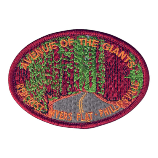 AVENUE OF THE GIANTS Souvenir Patch - 1219