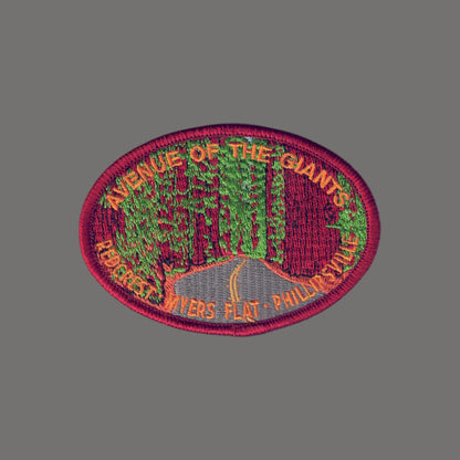 AVENUE OF THE GIANTS Souvenir Patch - 1219
