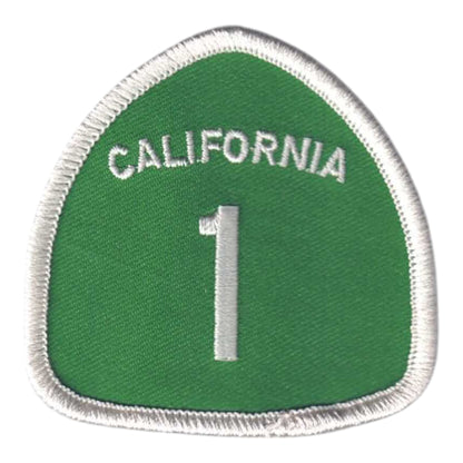 California 1 Highway 1 Souvenir Patch - 1231