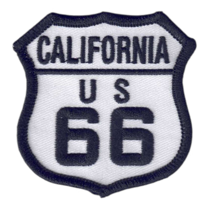 CALIFORNIA US 66 Souvenir Patch - 1236-39