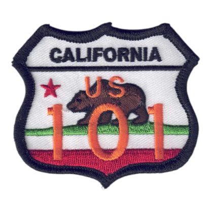 CALIFORNIA US 101 CA Bear Flag Patch - 1238