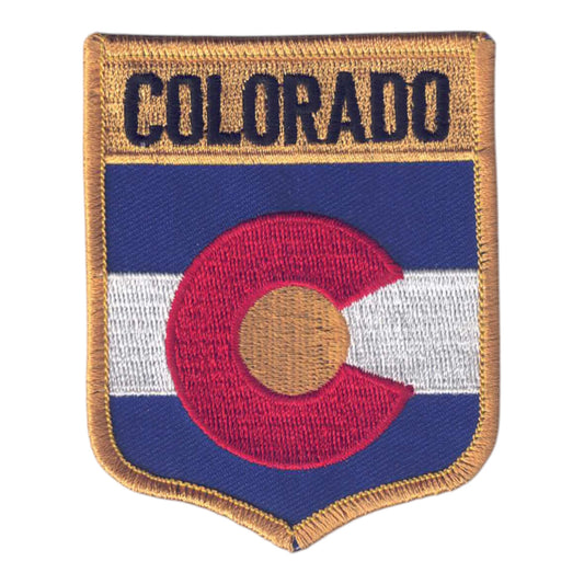 COLORADO LG Flag Shield Patch - 1252