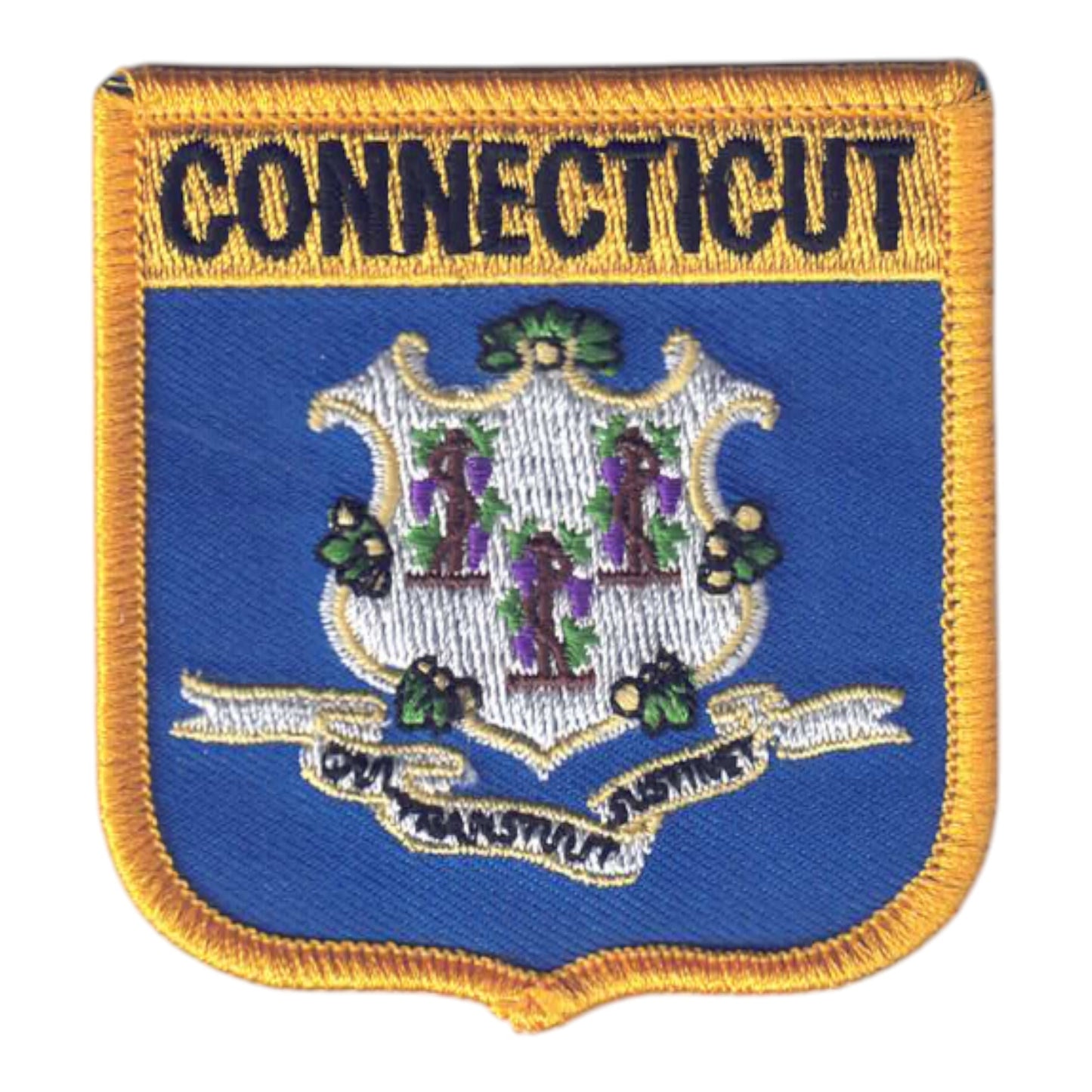 CONNECTICUT Med Flag Shield Patch - 1305