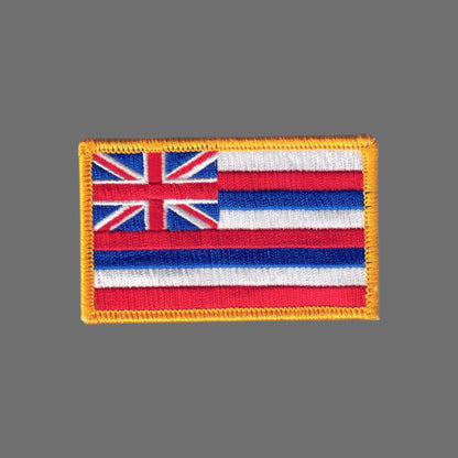 Hawaii Flag Souvenir Patch - 1554