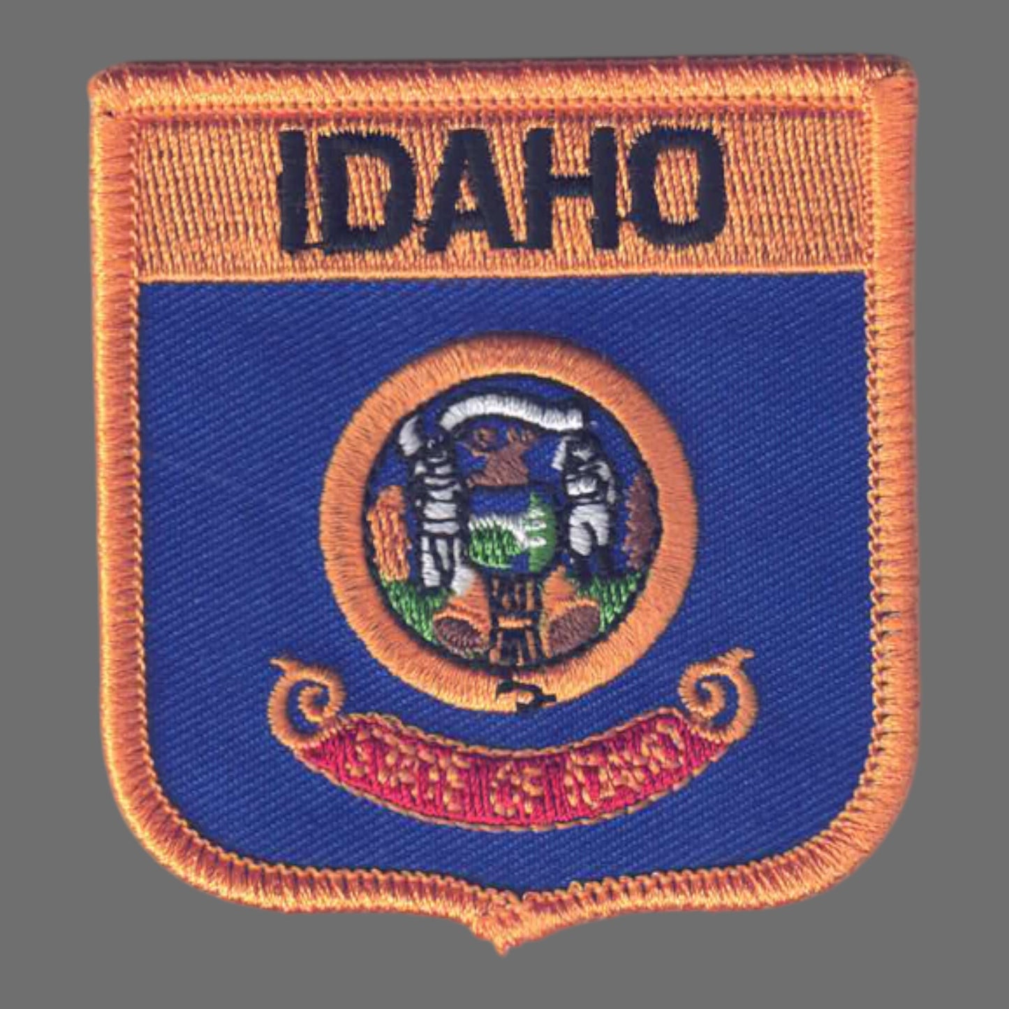 IDAHO Med Flag Shield Souvenir Patch - 1605