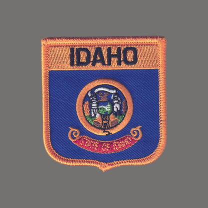 IDAHO Med Flag Shield Souvenir Patch - 1605