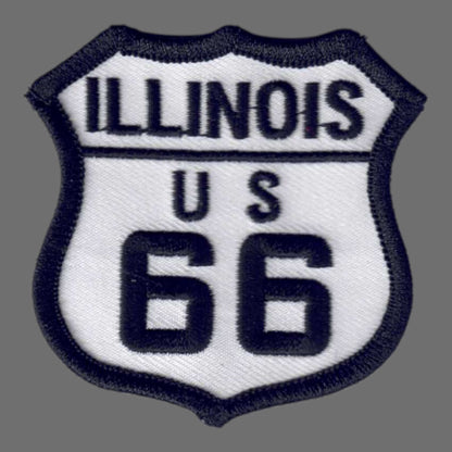 ILLINOIS US 66 Souvenir Patch -1666