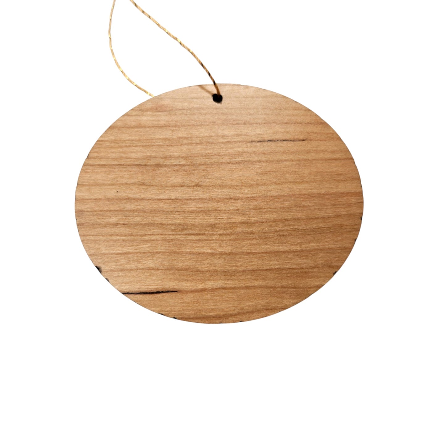 Mammoth Mountain Ornament Wood Souvenir - 15125