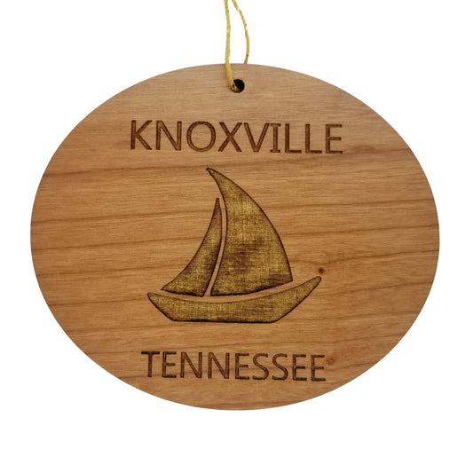 Wholesale Knoxville Tennessee Ornament - Handmade Wood Souvenir