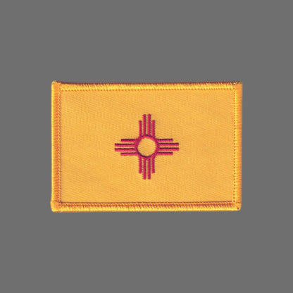 New Mexico NM State Flag Patch - 2554