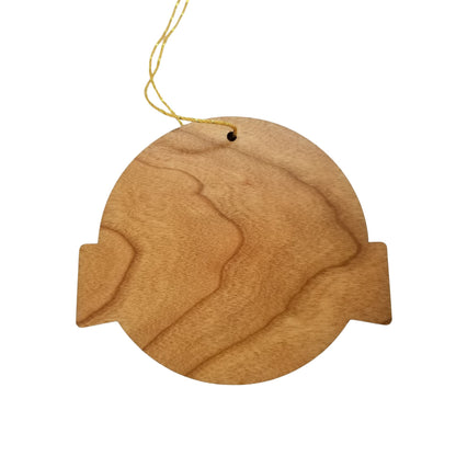 Wholesale Yellowstone National Park Ornament Eagle Flying Mountains Trees Handmade Wood Souvenir