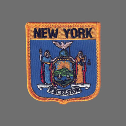 NEW YORK Med Flag Shield patch - 2605