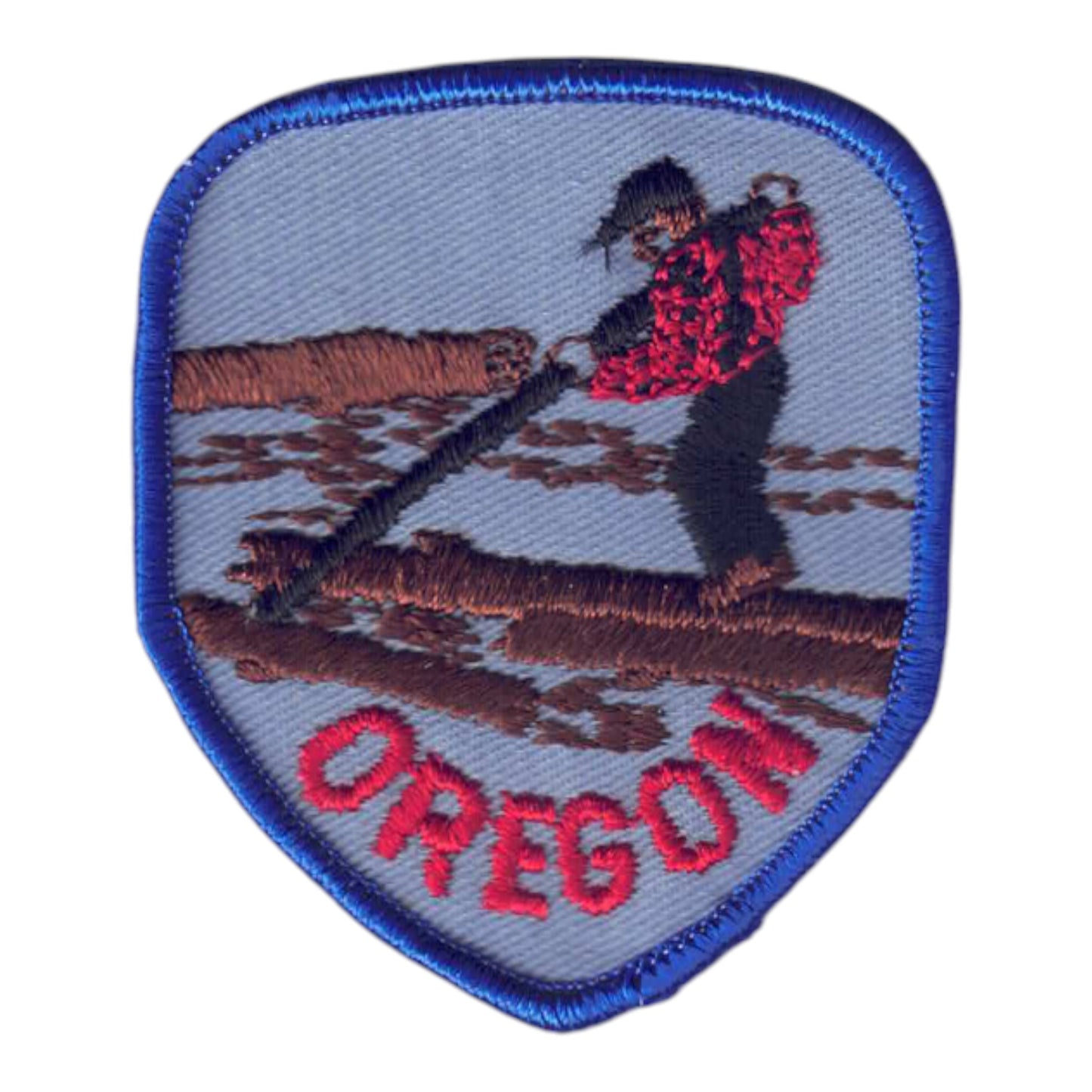 Vintage OREGON logger Patch - 2853