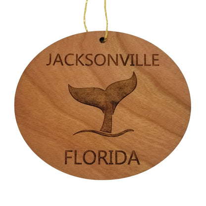 Wholesale Jacksonville Ornament - Handmade Wood Souvenir Florida